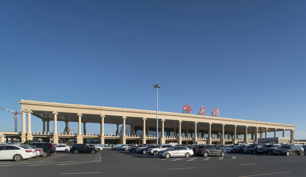 領略國內（nèi）首個歐式風格機場！哈（hā）爾濱機場新T2航站樓